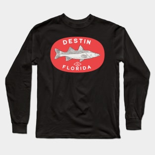 Destin Florida Fishing Long Sleeve T-Shirt